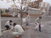 富士駅周辺清掃活動