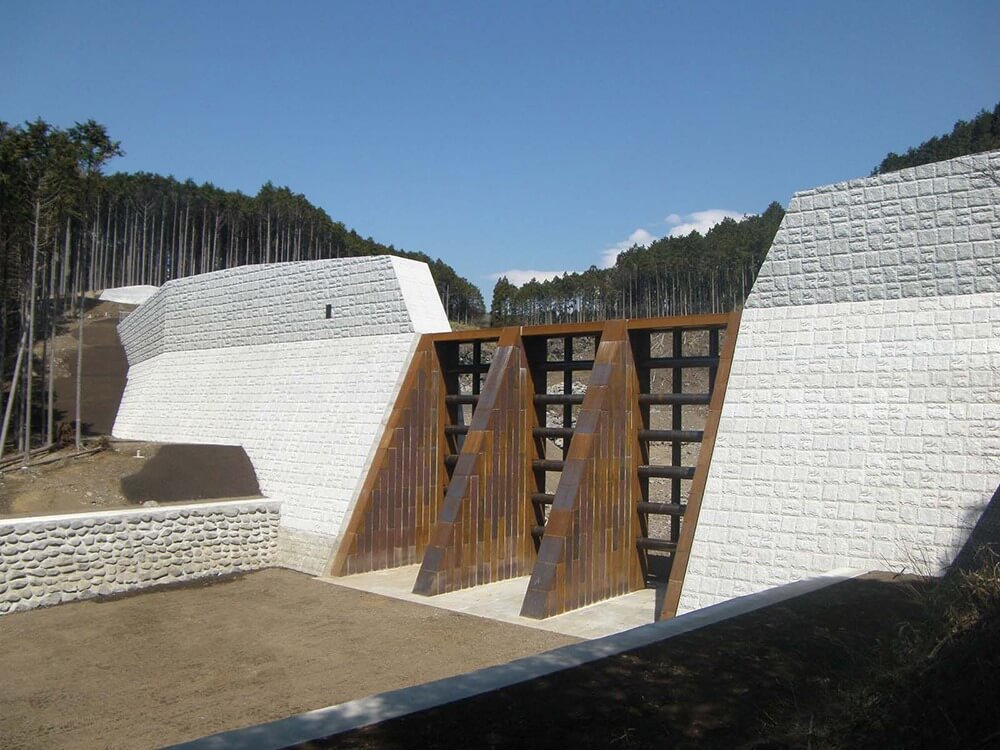 富士山千束砂防ダム