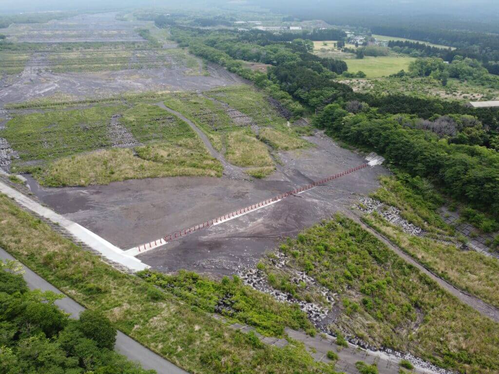 令和２年度　富士山大沢川流木対策工事